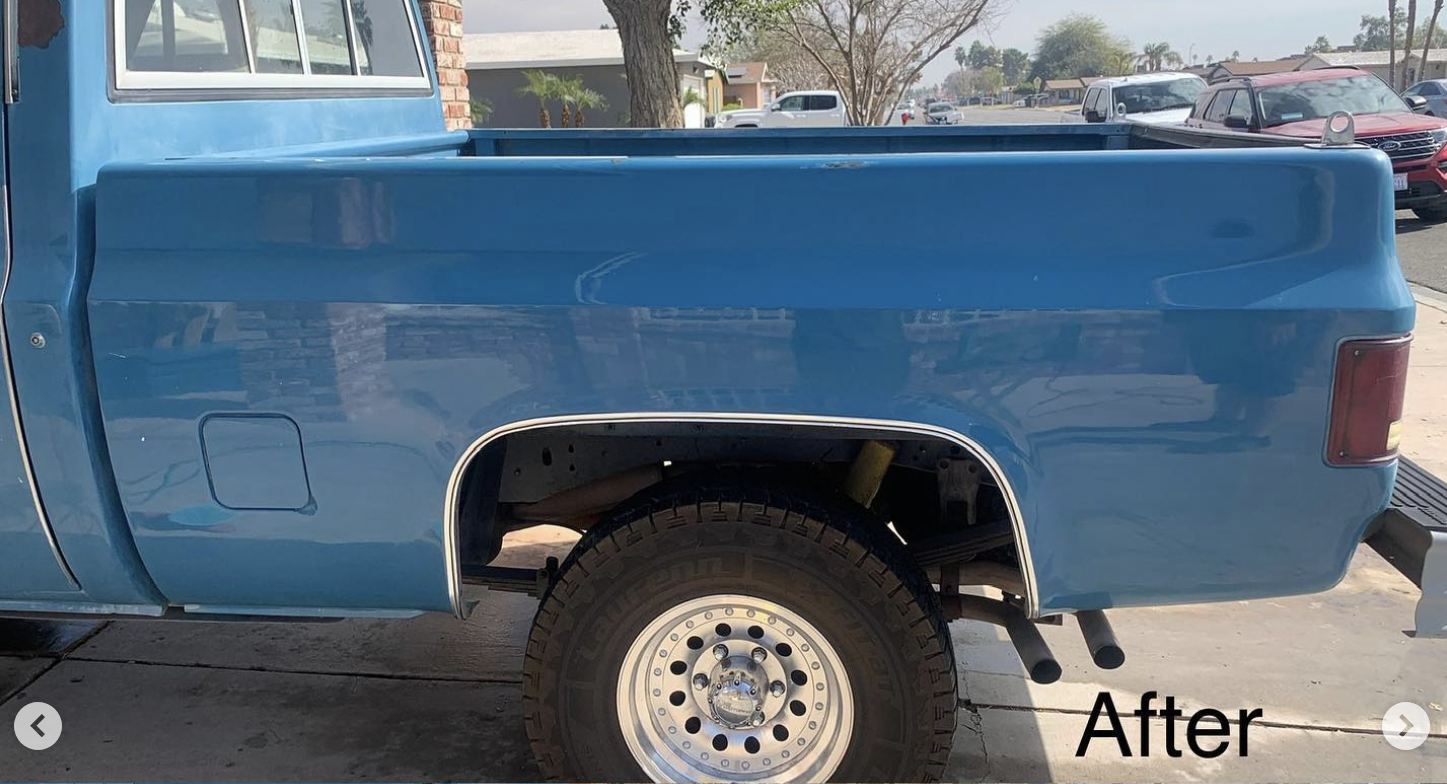 Chevrolet after detailing